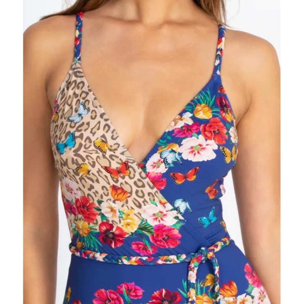 Johnny Was Fleur One piece Swimsuit - Picture 3 of 7